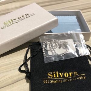 Silvora 925 silver womens anklet. New. Anklet